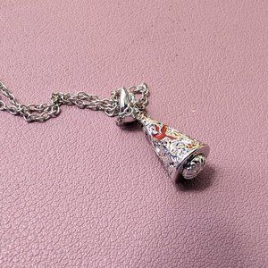 Christmas Tree Cardinal Pendant Necklace - Hallmark